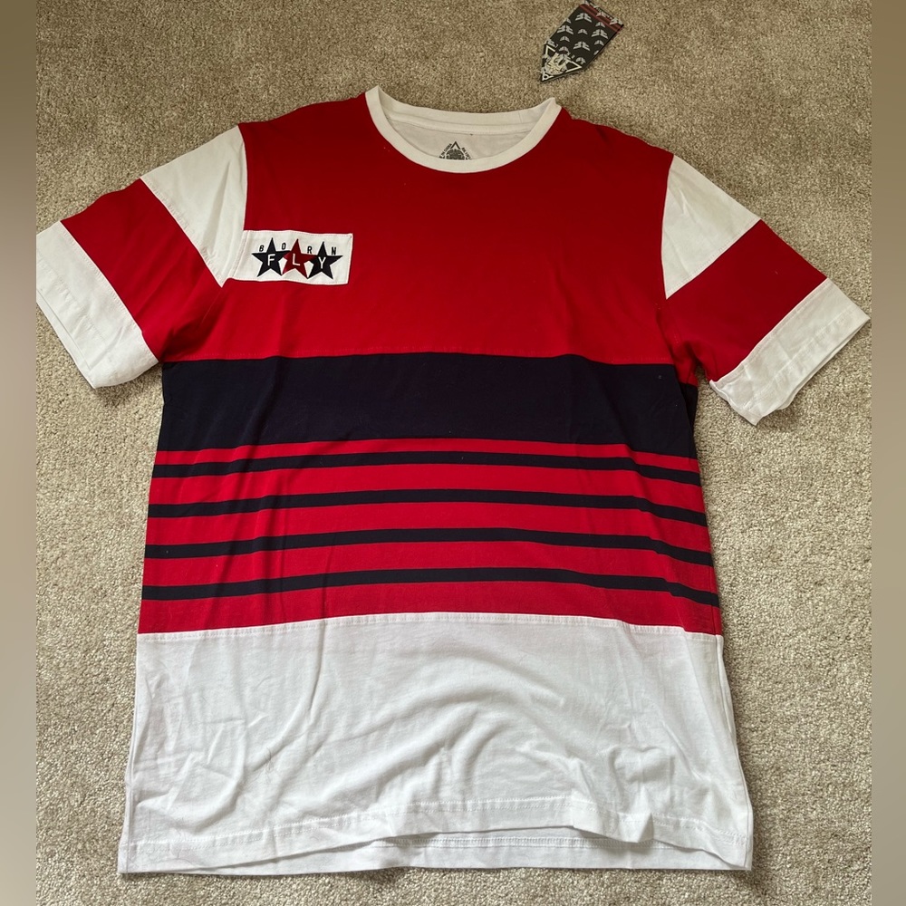 Born Fly Striped Tee